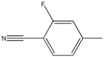 4-Methyl-2-fluorobenzonitrile 结构式