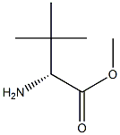 [R,(-)]-2-Amino-3,3-dimethylbutyric acid methyl ester 结构式