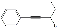 1-Phenyl-3-methoxy-1-pentyne 结构式