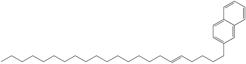 2-(5-Docosenyl)naphthalene 结构式
