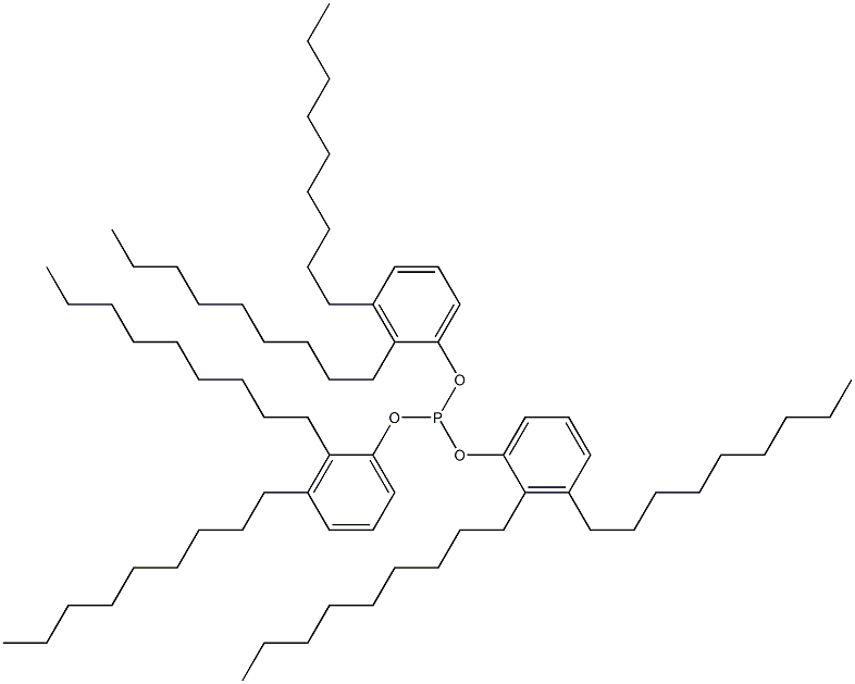 Phosphorous acid tris(2,3-dinonylphenyl) ester 结构式