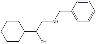 N-Benzyl 2-cyclohexyl-2-hydroxyethanamine 结构式