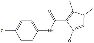 1,5-Dimethyl-N-(4-chlorophenyl)-1H-imidazole-4-carboxamide 3-oxide 结构式