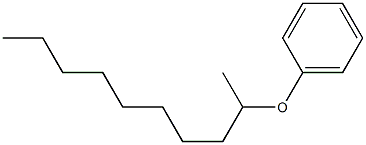 2-Phenoxydecane 结构式