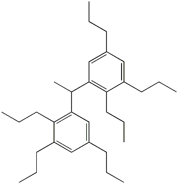 3,3'-Ethylidenebis(1,2,5-tripropylbenzene) 结构式