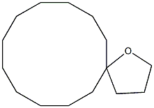 1-Oxaspiro[4.11]hexadecane 结构式