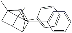 1,5-Diphenyl-3,4-dimethylpentacyclo[4.4.0.02,5.03,8.04,7]decane 结构式