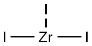 Zirconium triiodide 结构式