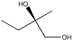 [R,(+)]-2-Methyl-1,2-butanediol 结构式