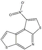 1-Nitrodithieno[2,3-b:3',2'-d]pyridine 结构式