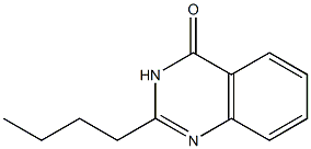 2-Butyl-3,4-dihydroquinazoline-4-one 结构式