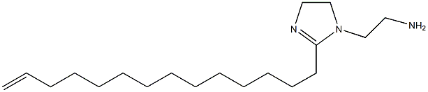 1-(2-Aminoethyl)-2-(13-tetradecenyl)-2-imidazoline 结构式