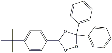 3-(4-tert-Butylphenyl)-5,5-diphenyl-1,2,4-trioxolane 结构式