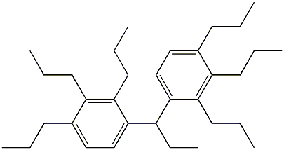 4,4'-Propylidenebis(1,2,3-tripropylbenzene) 结构式