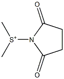 Dimethyl(2,5-dioxopyrrolidin-1-yl)sulfonium 结构式