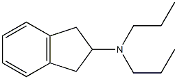 2-(Dipropylamino)indane 结构式