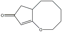 2,3,4,5,6,6a-Hexahydrocyclopent[b]oxocin-8(7H)-one 结构式