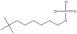 Dichlorophosphinic acid 7,7-dimethyloctyl ester 结构式
