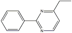 2-Phenyl-4-ethylpyrimidine 结构式