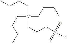 (3-Sulfonatopropyl)tributylaminium 结构式