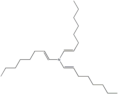 Tri(1-octenyl)amine 结构式