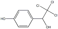 1-(4-Hydroxyphenyl)-2,2,2-trichloroethanol 结构式