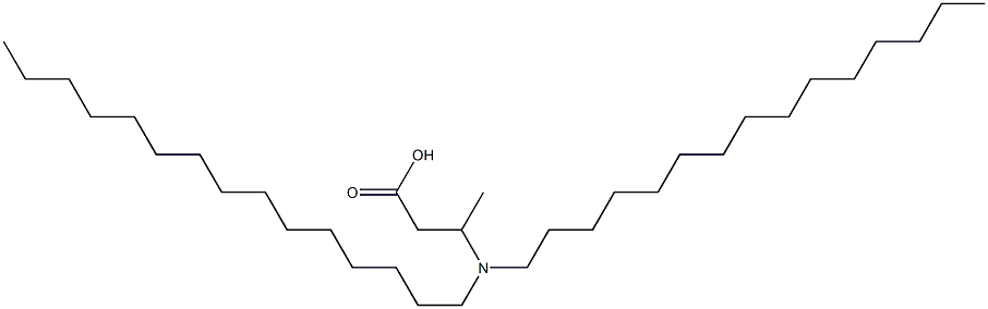 3-(Dipentadecylamino)butyric acid 结构式