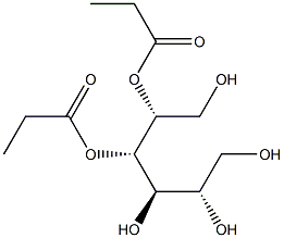 D-Glucitol 4,5-dipropionate 结构式