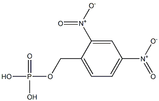 2,4-Dinitrophenyl(methyl) phosphate 结构式