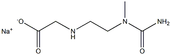 [2-(Carbamoylmethylamino)ethylamino]acetic acid sodium salt 结构式