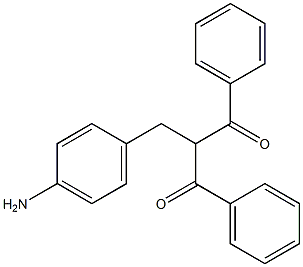 4-(2,2-Dibenzoylethyl)aniline 结构式