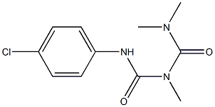 1-(4-Chlorophenyl)-3-methyl-5,5-dimethylbiuret 结构式