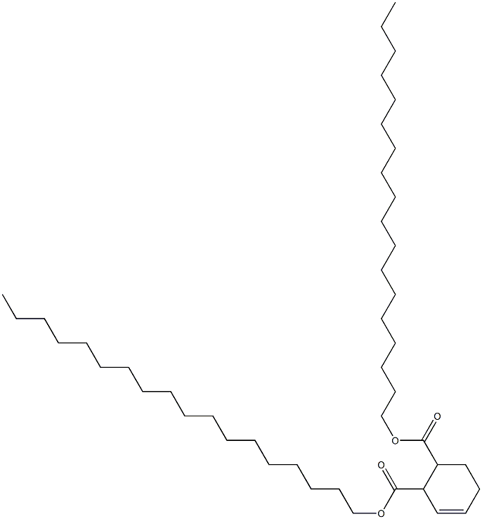 5-Cyclohexene-1,2-dicarboxylic acid dioctadecyl ester 结构式