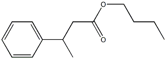 3-Phenylbutanoic acid butyl ester 结构式