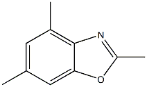 2,4,6-Trimethylbenzoxazole 结构式