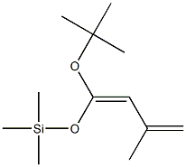 1-(Trimethylsiloxy)-1-tert-butoxy-3-methyl-1,3-butadiene 结构式