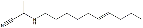 N-(1-Cyanoethyl)-6-decenylamine 结构式