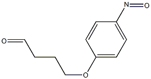 4-(4-Nitrosophenoxy)butanal 结构式
