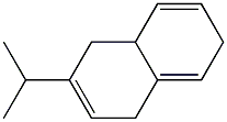 1,4,4a,7-Tetrahydro-3-isopropylnaphthalene 结构式