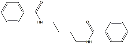 N,N'-Dibenzoylbutane-1,4-diamine 结构式