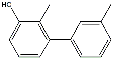 2-Methyl-3-(3-methylphenyl)phenol 结构式