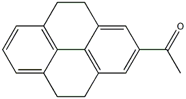 2-Acetyl-4,5,9,10-tetrahydropyrene 结构式