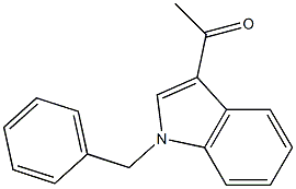 1-(1-BENZYL-1H-INDOL-3-YL)ETHANONE 结构式