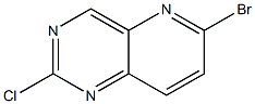 6-bromo-2-chloropyrido[3,2-d]pyrimidine 结构式