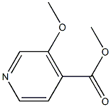 3-甲氧基异烟酸甲酯 结构式