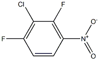 2,6-二氟-3-硝基氯苯 结构式