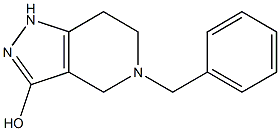 5-Benzyl-4,5,6,7-tetrahydro-1H-pyrazolo[4,3-c]pyridin-3-ol 结构式