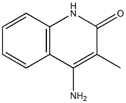 4-Amino-3-methylquinoline-2-one 结构式