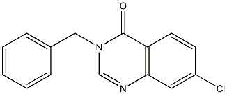 3-benzyl-7-chloroquinazolin-4(3H)-one 结构式