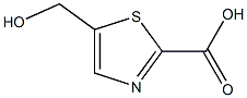 5-(hydroxymethyl)-1,3-thiazole-2-carboxylic acid 结构式